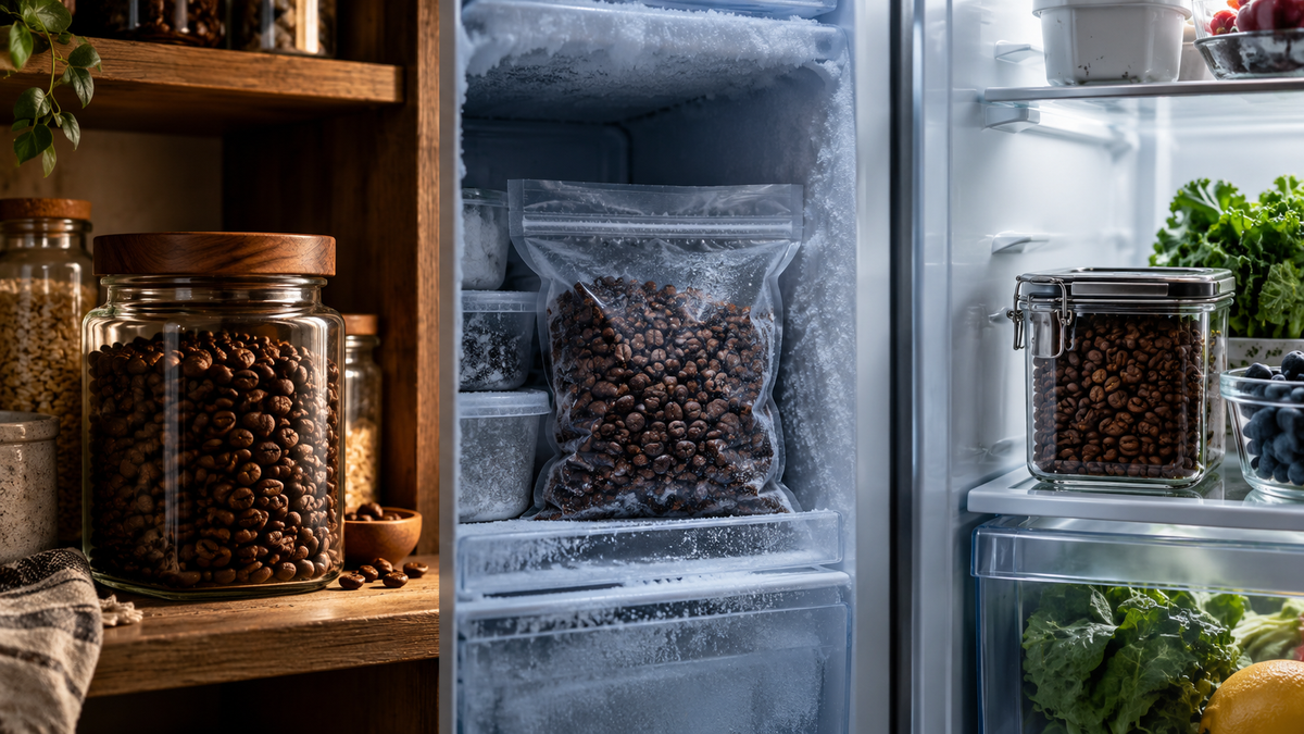 How to Store Coffee Beans: Pantry, Freezer, or Fridge?