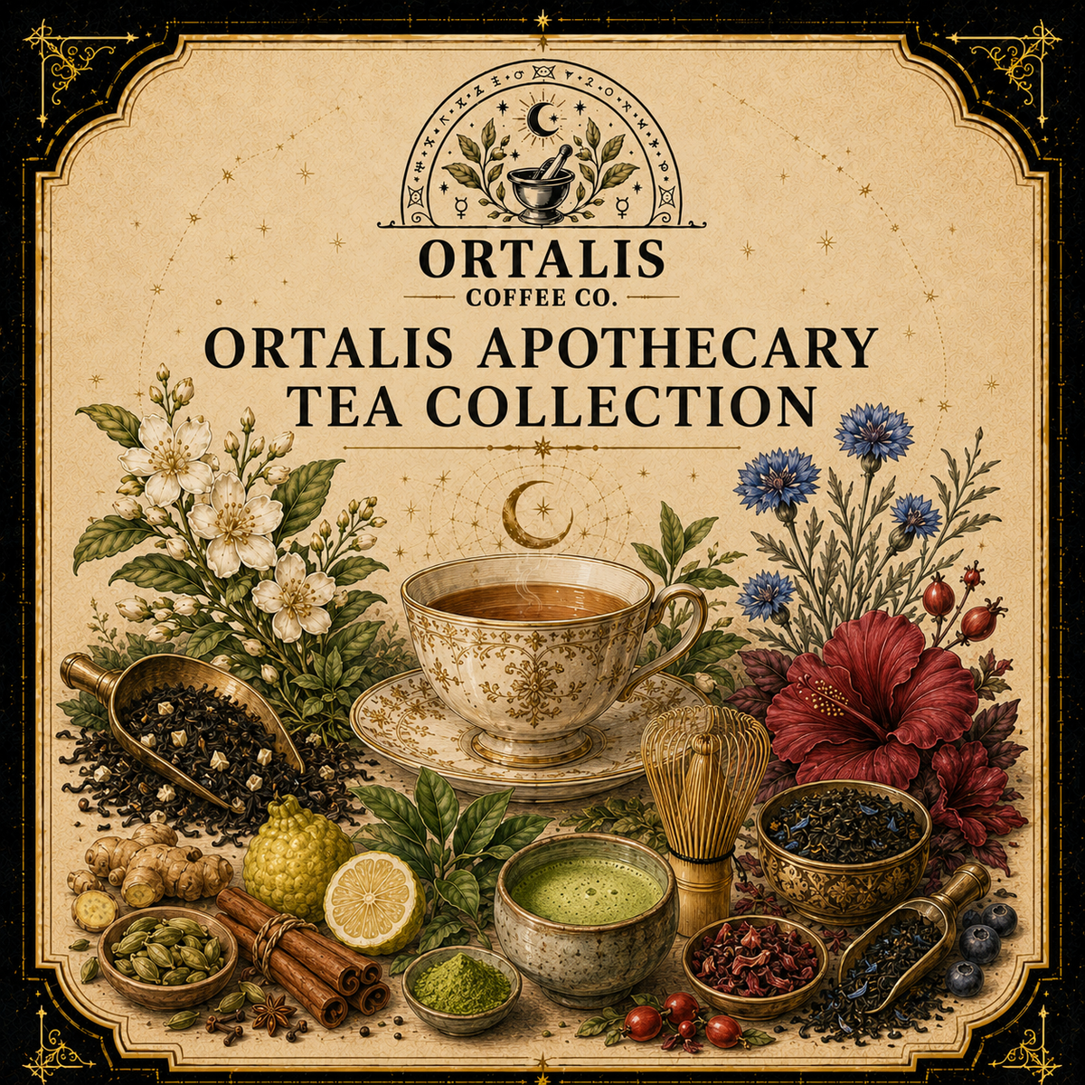 Ortalis Apothecary Tea Collection
