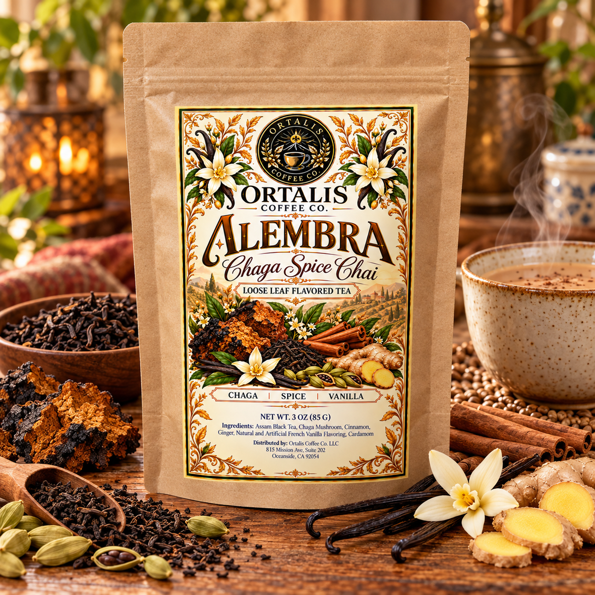 Alembra — Chaga Spice Chai