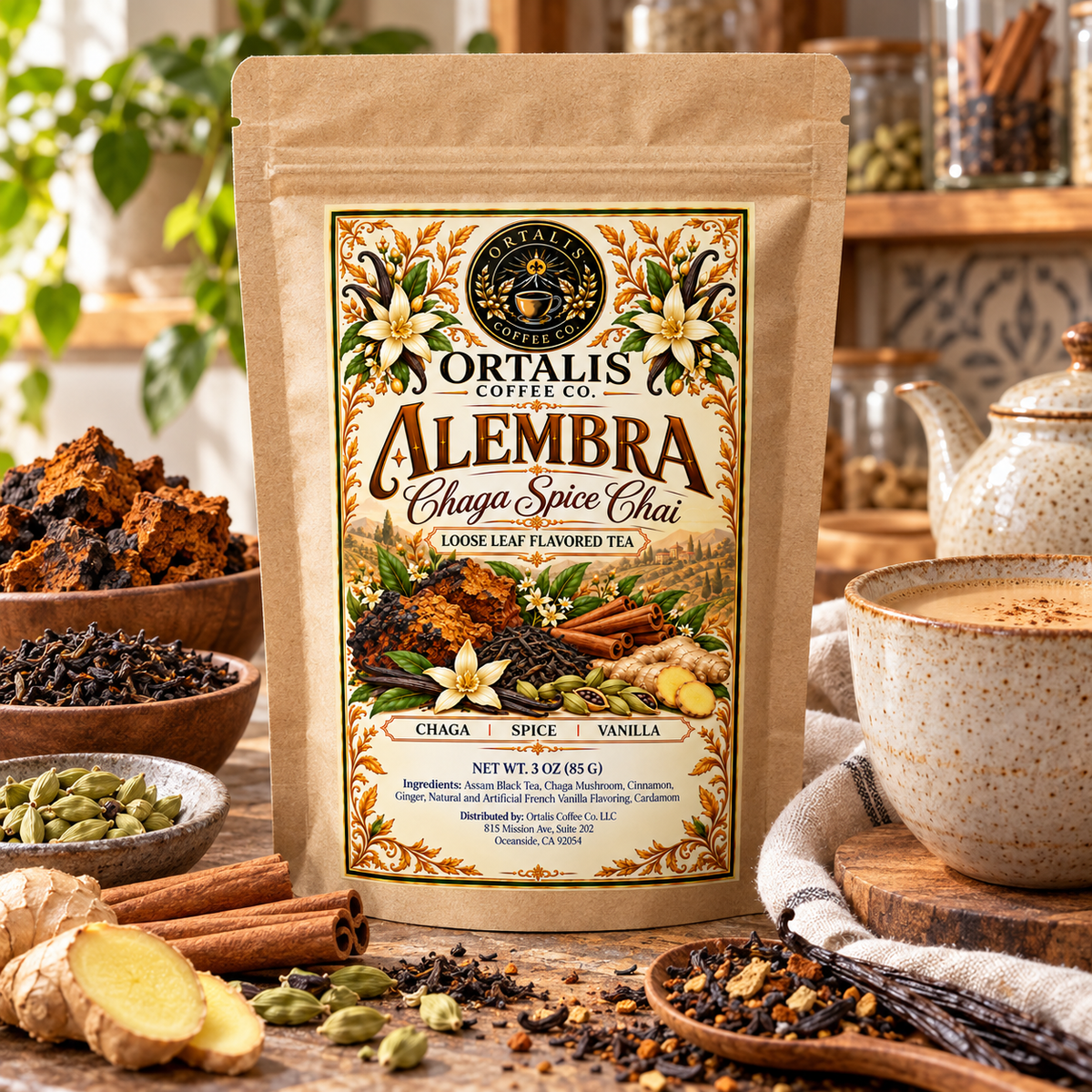 Alembra — Chaga Spice Chai