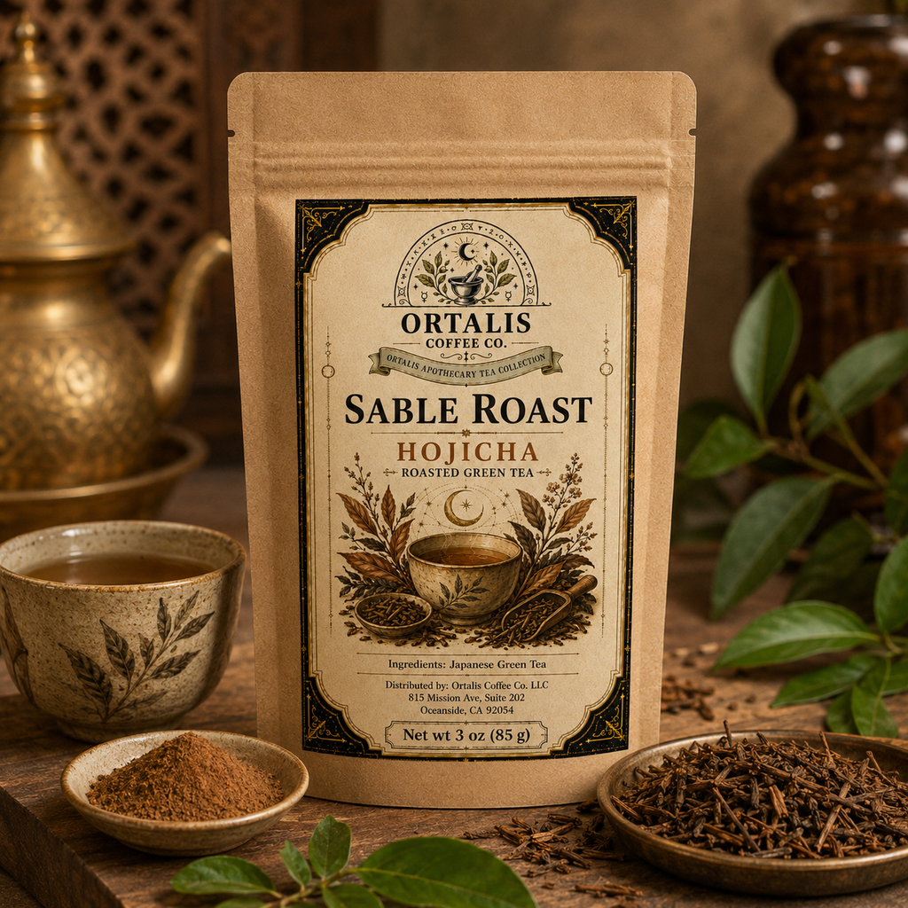 Sable Roast — Hojicha Roasted Green Tea Powder