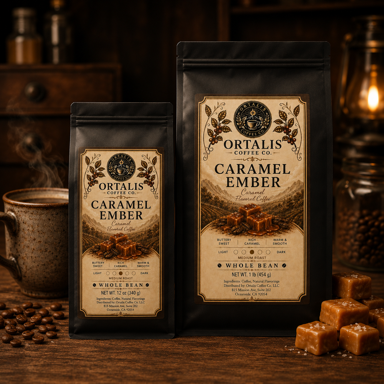 Caramel Ember — Caramel Flavored Coffee