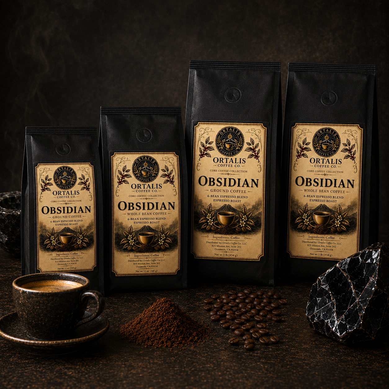 Obsidian — 6-Bean Espresso Blend