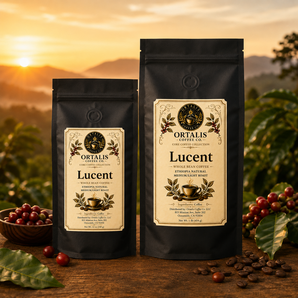 Lucent — Ethiopia Natural Medium-Light Roast