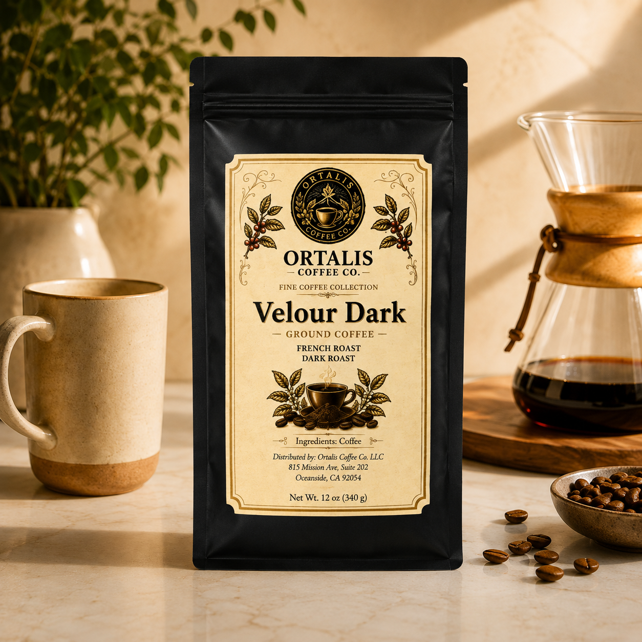 Velour Dark — French Roast Coffee