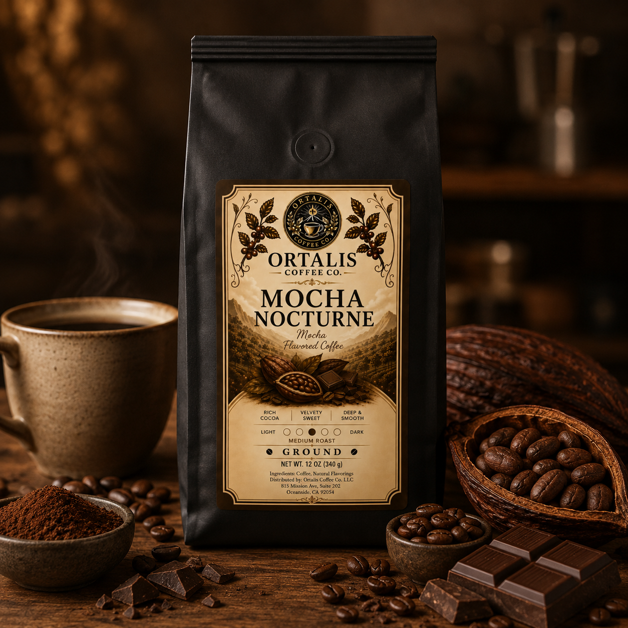 Mocha Nocturne — Mocha Flavored Coffee