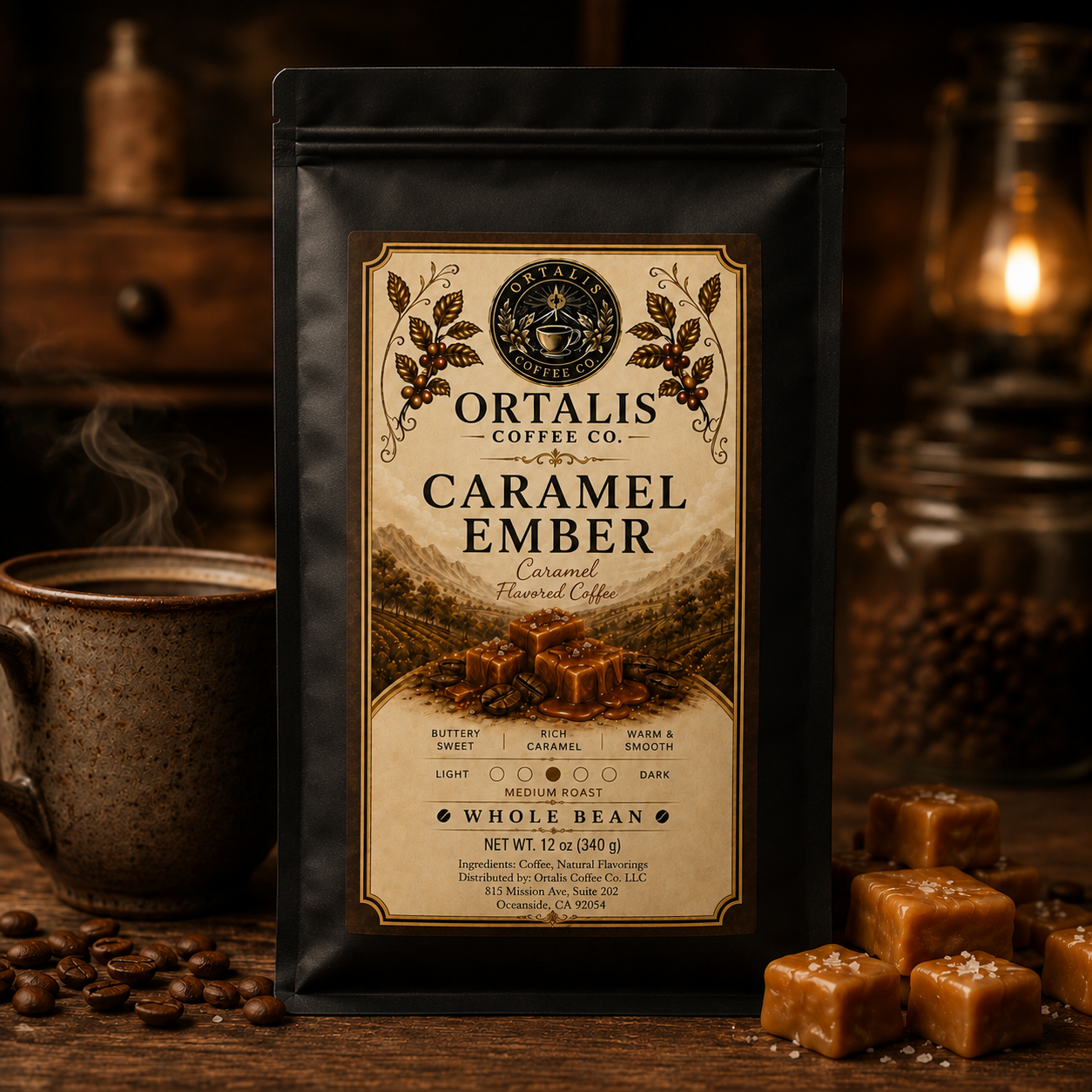 Caramel Ember — Caramel Flavored Coffee