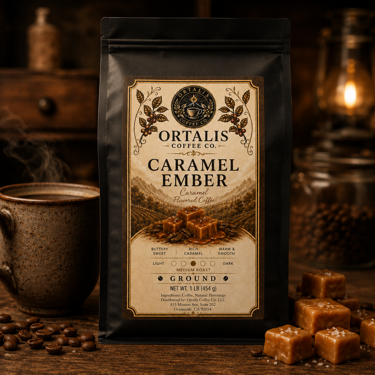 Caramel Ember — Caramel Flavored Coffee