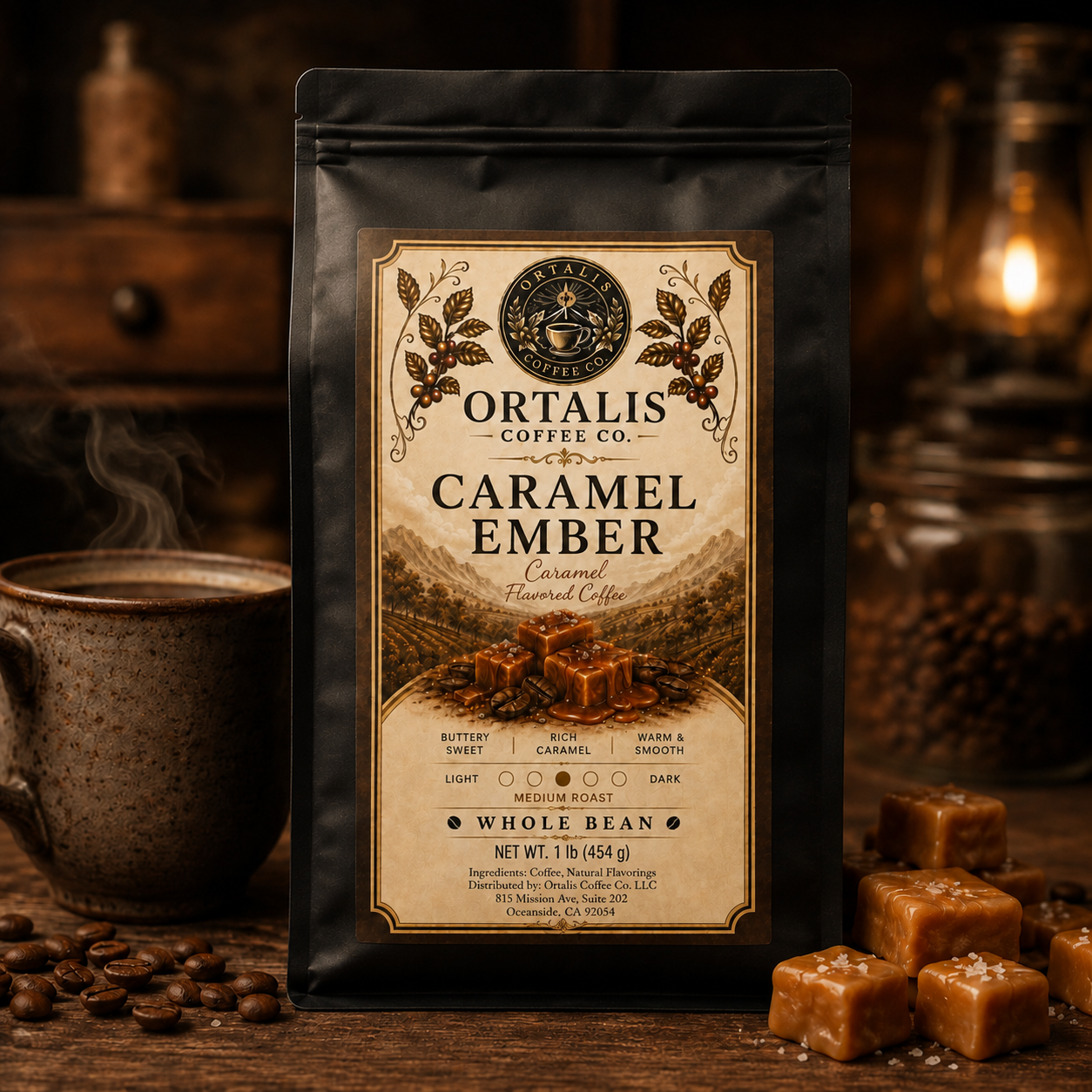 Caramel Ember — Caramel Flavored Coffee