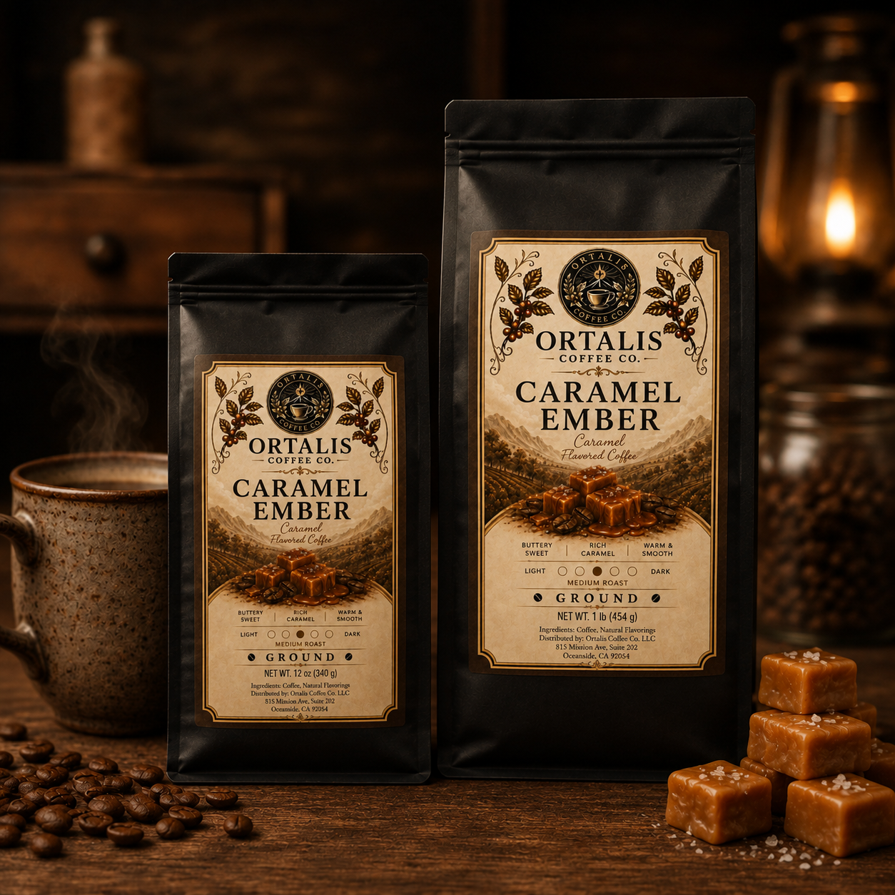 Caramel Ember — Caramel Flavored Coffee