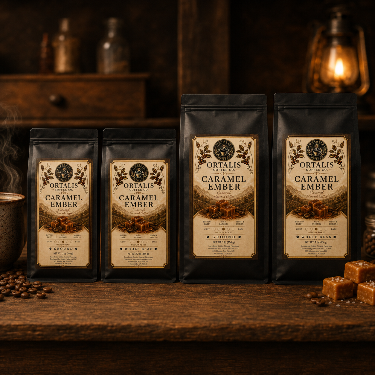 Caramel Ember — Caramel Flavored Coffee