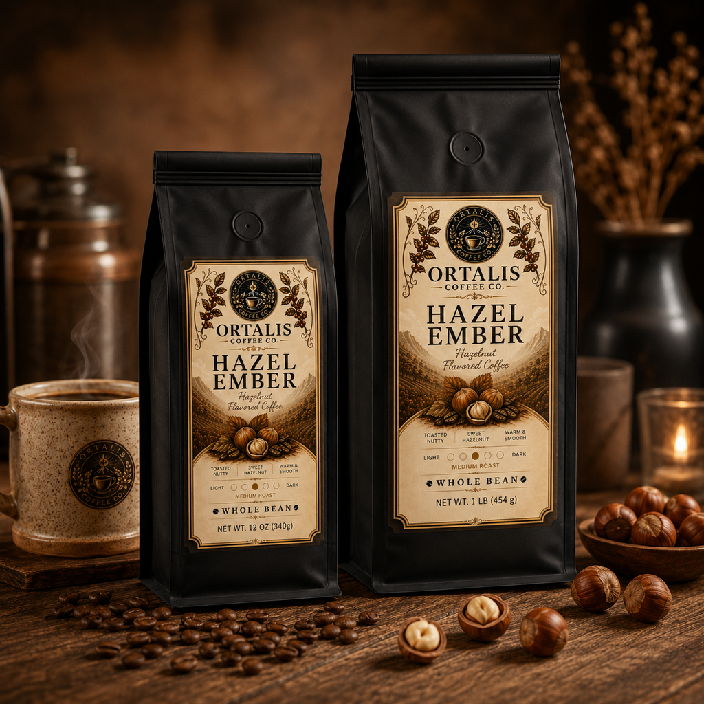 Hazel Ember — Hazelnut Flavored Coffee