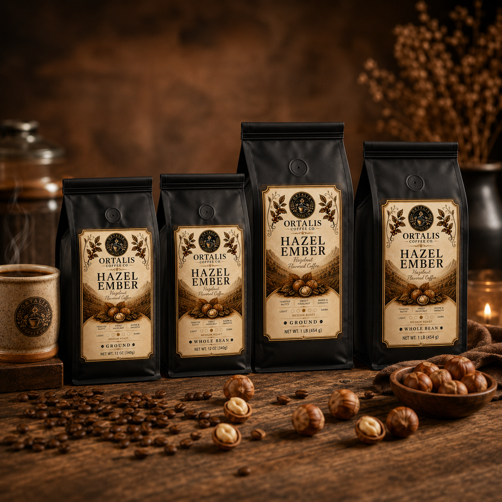 Hazel Ember — Hazelnut Flavored Coffee