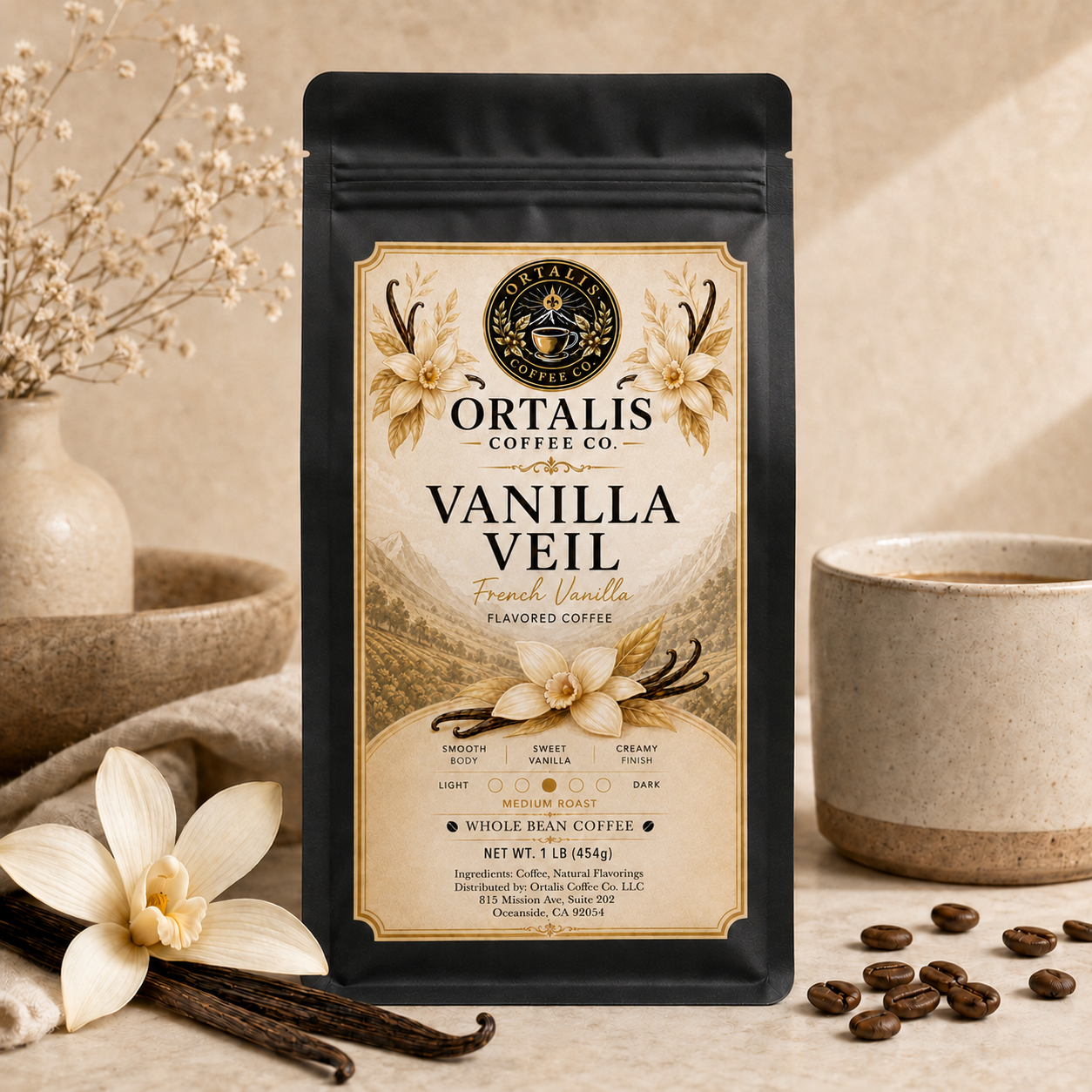 Vanilla Veil — French Vanilla Flavored Coffee