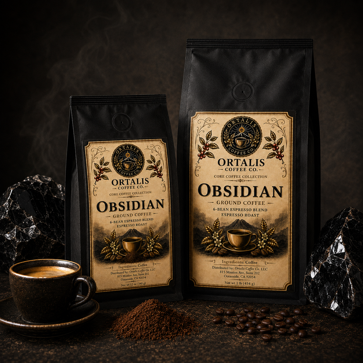 Obsidian — 6-Bean Espresso Blend