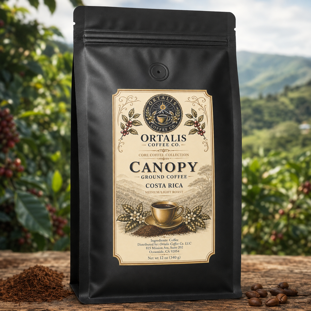 Canopy — Costa Rica Medium-Light Roast Coffee