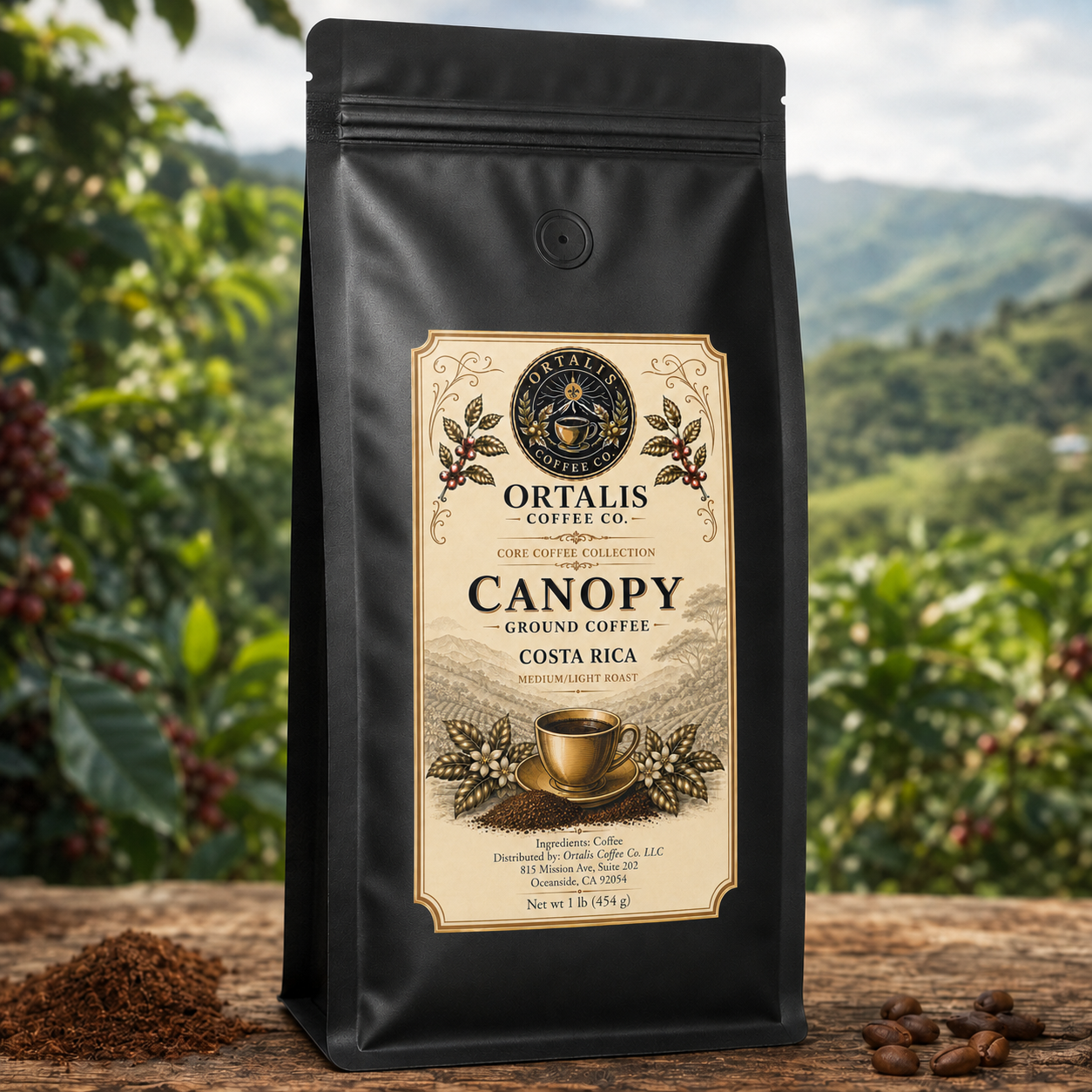 Canopy — Costa Rica Medium-Light Roast Coffee