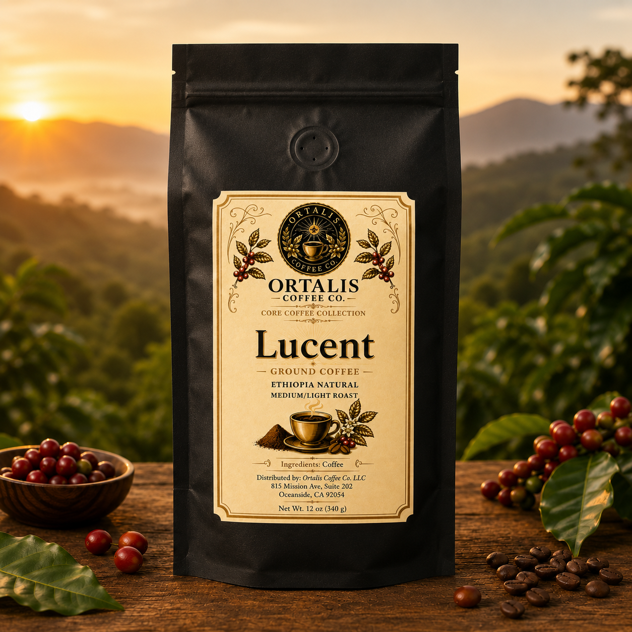 Lucent — Ethiopia Natural Medium-Light Roast