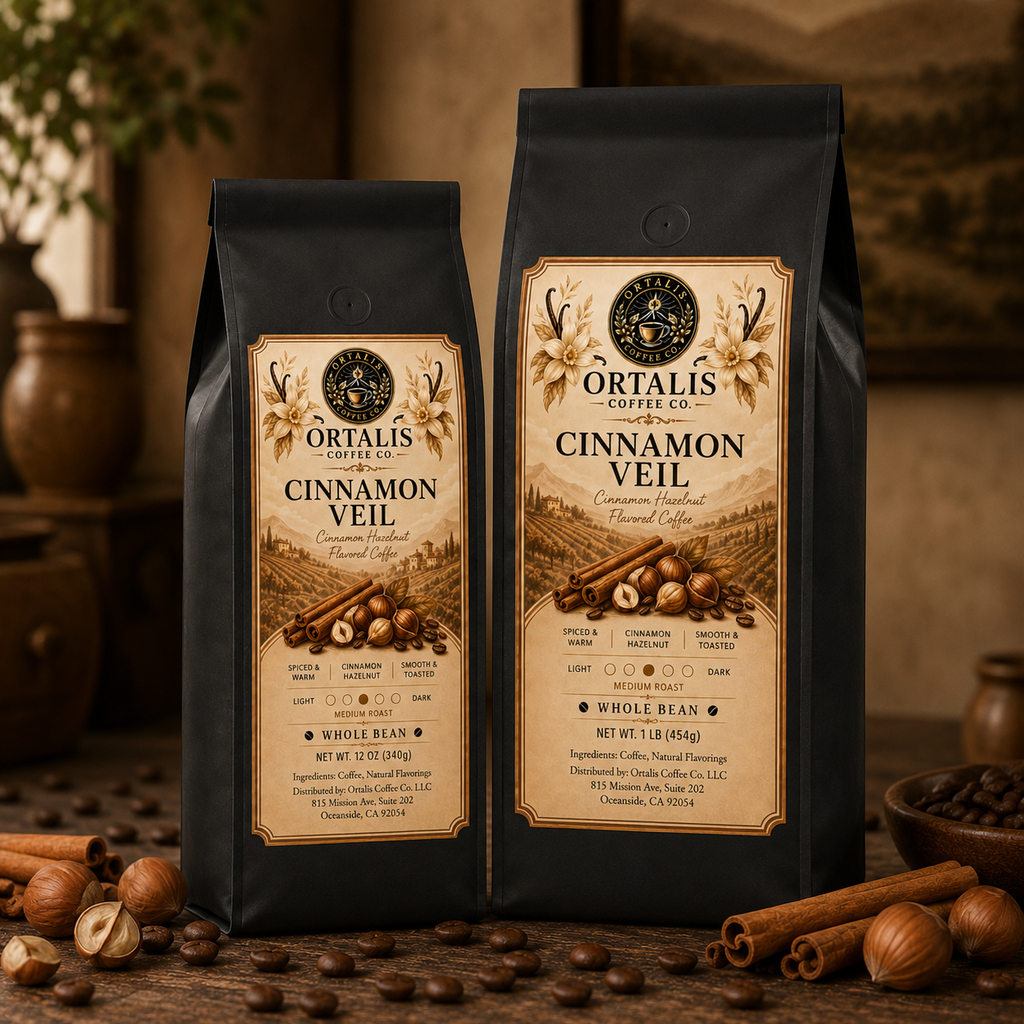Cinnamon Veil — Cinnamon Hazelnut Flavored Coffee