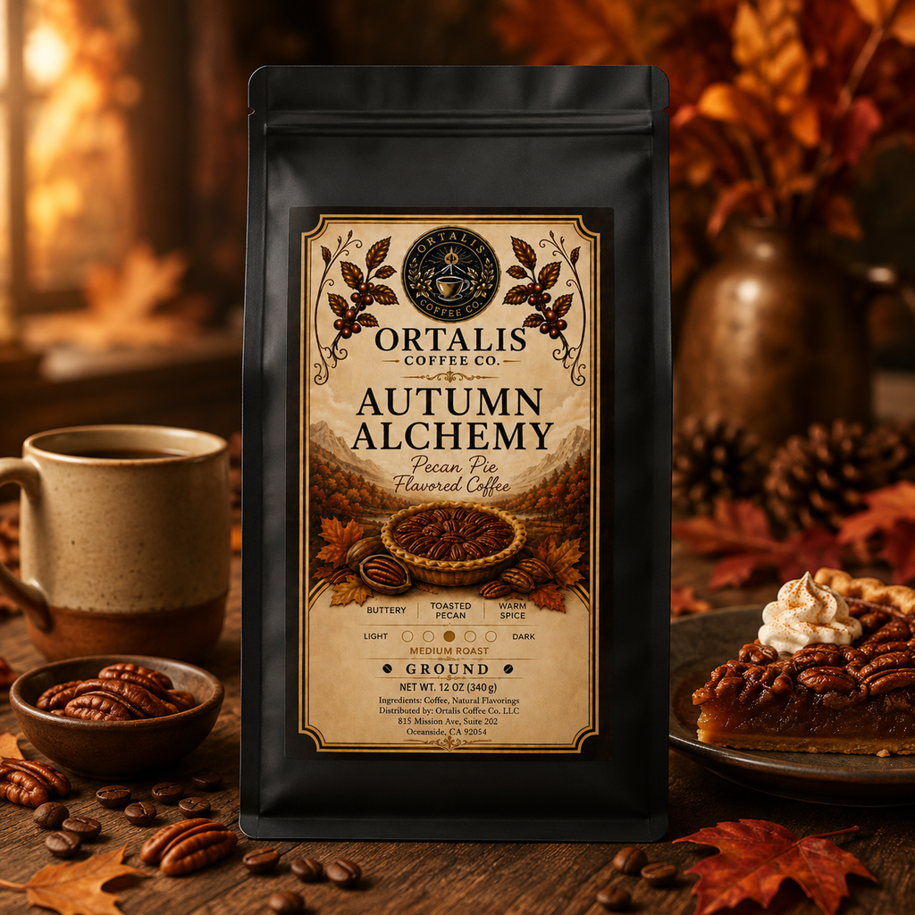 Autumn Alchemy — Pecan Pie Flavored Coffee