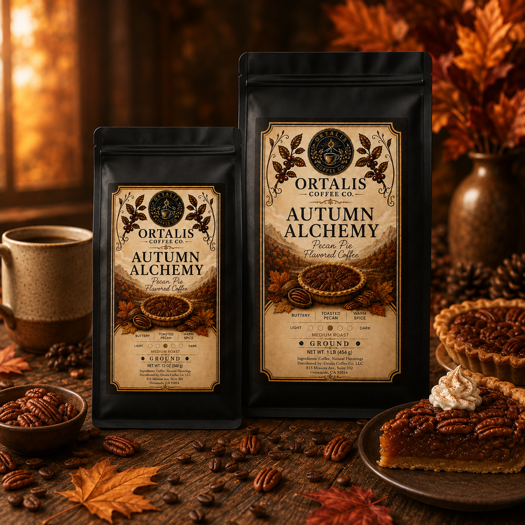 Autumn Alchemy — Pecan Pie Flavored Coffee