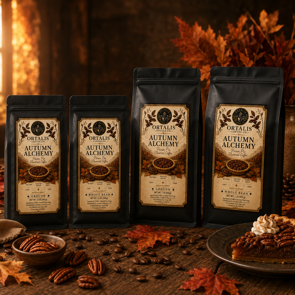 Autumn Alchemy — Pecan Pie Flavored Coffee