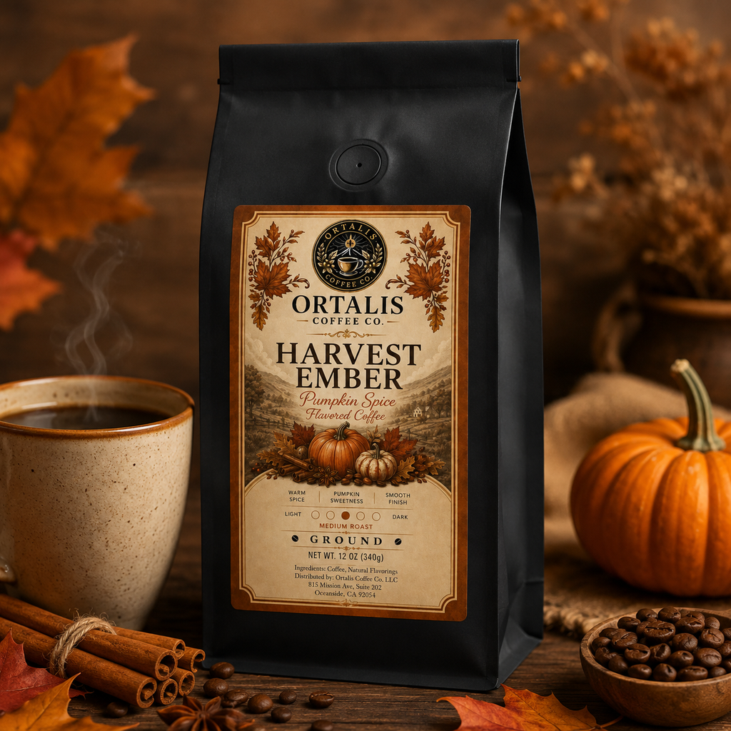 Harvest Ember — Pumpkin Spice Flavored Coffee