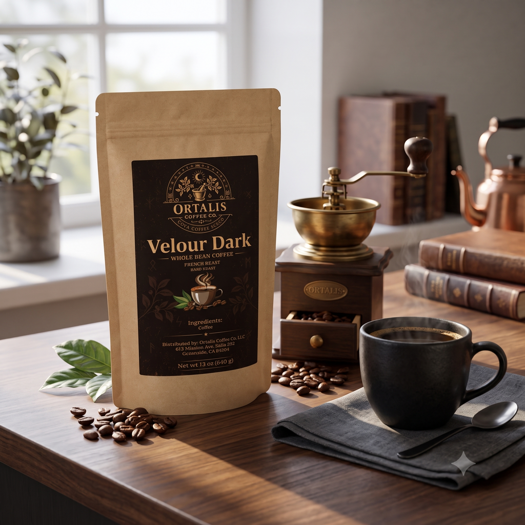 Velour Dark Whole Bean Coffee