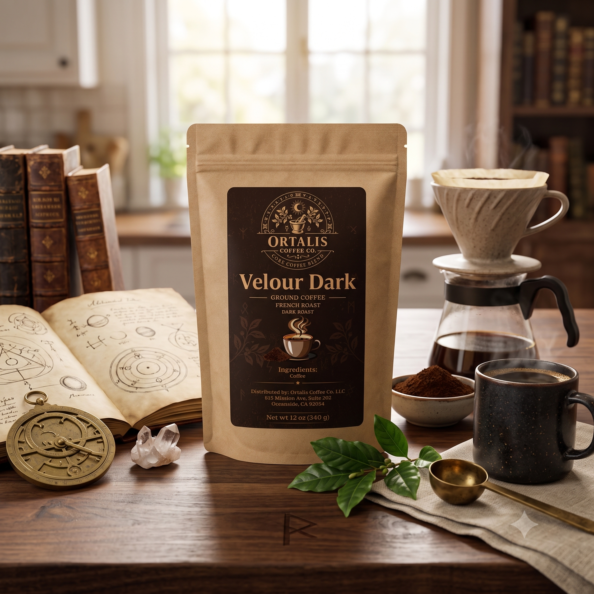 Velour Dark Ground Coffee