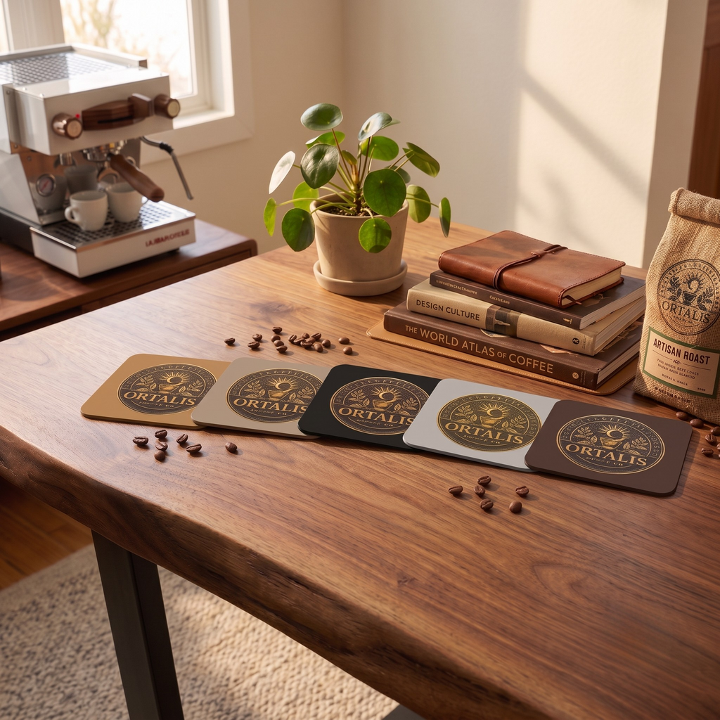 Ortalis Signature Coaster Set of 5